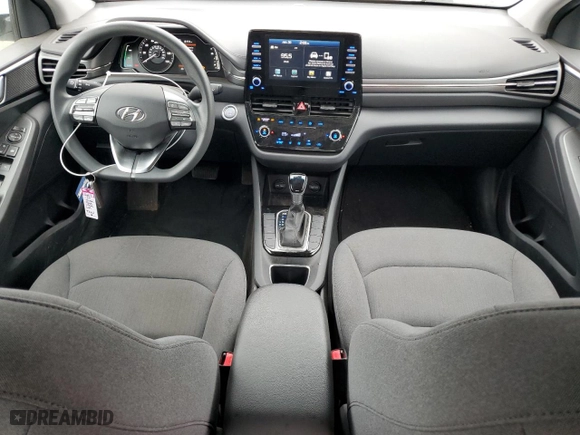 2020 Hyundai Ioniq Hybrid Blue with VIN KMHC65LC7LU214152, listed as a Copart auction lot 42376825 with 48,931 mi miles and Salvage Title. Bid and sale history available at carsss.com. Image 8.