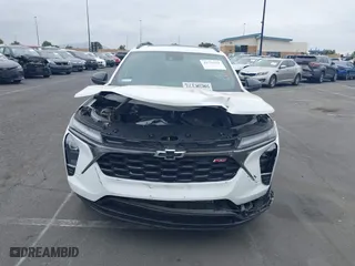 2025 Chevrolet Trax 2RS with VIN KL77LJEP1SC016255, listed as a IAAI auction lot 41731931 with 10,616 mi miles. Bid and sale history available at carsss.com. Image 12.