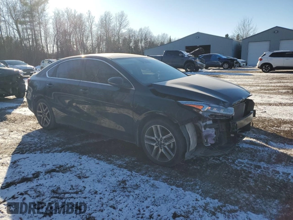 2023 Kia Forte GT-Line with VIN 3KPF34AD0PE605566, listed as a Copart auction lot 79692264 with 93,276 mi miles and Salvage Title. Bid and sale history available at carsss.com. Image 4.