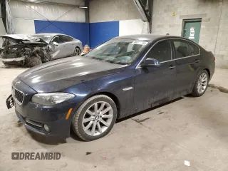 2015 BMW 5 Series 535i xDrive with VIN WBA5B3C57FD544311, listed as a Copart auction lot 88307785 with 166,662 mi miles and Salvage Title. Bid and sale history available at carsss.com. Image 1.