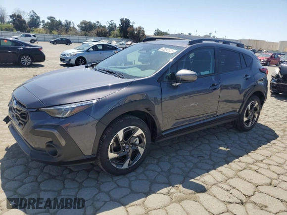 2025 Subaru Crosstrek Limited with VIN 4S4GUHN65S3701855, listed as a Copart auction lot 52990725 with 2,165 mi miles and Salvage Title. Bid and sale history available at carsss.com. Image 1.