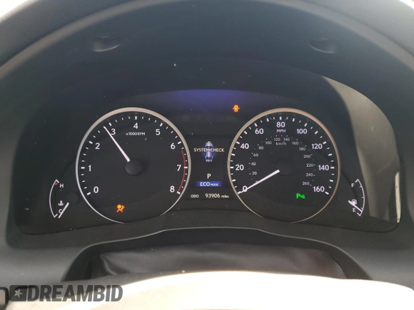 2013 Lexus ES 4dr Sdn with VIN JTHBK1GG1D2017331, listed as a Copart auction lot 52831325 with 93,906 mi miles and Salvage Title. Bid and sale history available at carsss.com. Image 9.