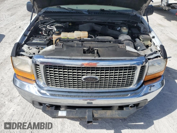 2001 Ford Excursion Special Serv z VIN 1FMNU40L91EB17507, wystawiony jako Copart lot #77062104 z przebiegiem 213 599 mil mil oraz Szkoda całkowita • Salvage title. Historia ofert i sprzedaży dostępna na DreamBid. Obrazek 12.