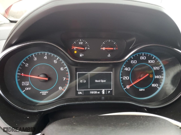 2016 Chevrolet Cruze Premier with VIN 1G1BG5SM9G7282876, listed as a Copart auction lot 86012014 with 116,139 mi miles and Salvage Title. Bid and sale history available at carsss.com. Image 9.