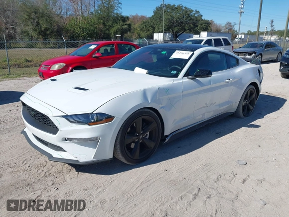 2022 Ford Mustang EcoBoost with VIN 1FA6P8TH5N5139871, listed as a IAAI auction lot 41290333 with 28,566 mi miles and . Bid and sale history available at DreamBid. Image 17.