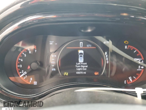 2022 Dodge Durango GT Plus with VIN 1C4RDJDG3NC183134, listed as a Copart auction lot 42988285 with 43,070 mi miles and Salvage title. Bid and sale history available at DreamBid. Image 9.