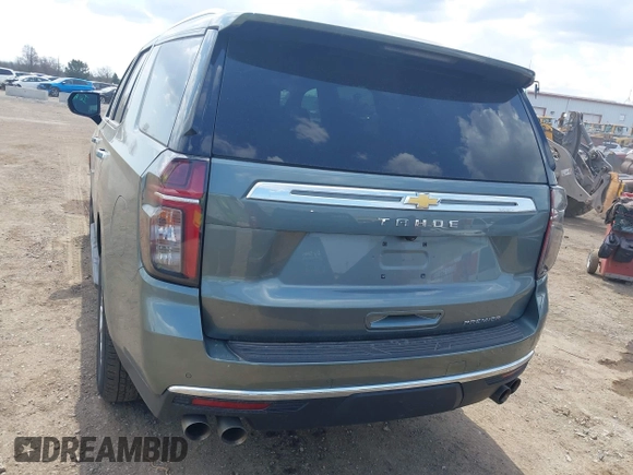 2024 Chevrolet Tahoe Premier with VIN 1GNSCSKD3RR131080, listed as a IAAI auction lot 42113461 with 46,654 mi miles and . Bid and sale history available at DreamBid. Image 16.