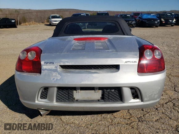 2003 Toyota MR2 z VIN JTDFR320630056446, wystawiony jako Copart lot #49596745 z przebiegiem 126 066 mil mil oraz Szkoda całkowita • Salvage title. Historia ofert i sprzedaży dostępna na DreamBid. Obrazek 6.