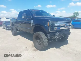 2017 Ford F-250 Lariat with VIN 1FT7W2BT6HED25105, listed as a IAAI auction lot 42230803 with 154,952 mi miles and . Bid and sale history available at DreamBid. Image 1.