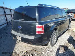 2012 Ford Flex SEL with VIN 2FMGK5CC5CBD14821, listed as a IAAI auction lot 41416305 with 154,510 mi miles. Bid and sale history available at carsss.com. Image 4.