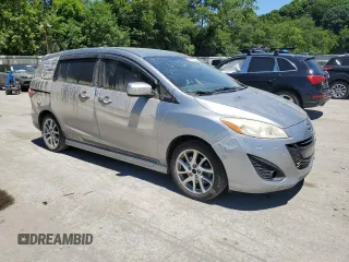 2012 Mazda 5 Touring with VIN JM1CW2CL2C0141959, listed as a Copart auction lot 61286614 with 171,189 mi miles and Salvage Title. Bid and sale history available at carsss.com. Image 4.