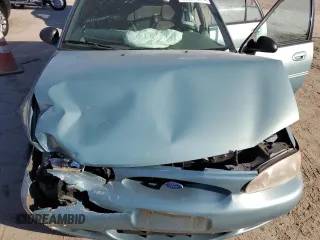 1997 Ford Escort LX with VIN 3FALP15P7VR172687, listed as a Copart auction lot 74506914 with 92,314 mi miles and Salvage Title. Bid and sale history available at carsss.com. Image 13.