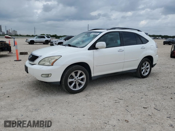 2009 Lexus RX 350 with VIN 2T2GK31U09C061407, listed as a Copart auction lot 54560945 with 193,214 mi miles and Clean Title. Bid and sale history available at DreamBid. Image 1.