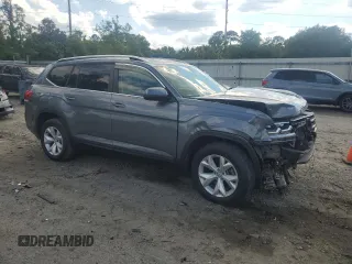 2019 Volkswagen Atlas SE z VIN 1V2WR2CA4KC531413, wystawiony jako Copart lot #55102495 z przebiegiem 71 887 mil mil oraz Szkody całkowita. Historia ofert i sprzedaży dostępna na DreamBid. Obrazek 4.