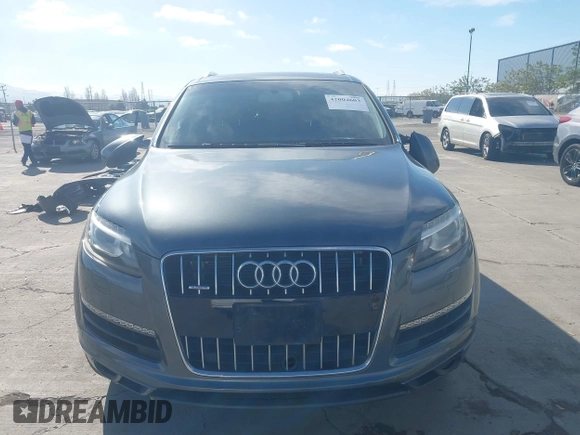 2015 Audi Q7 Premium Plus with VIN WA1LGAFE2FD002426, listed as a IAAI auction lot 42004603 with 84,793 mi miles and . Bid and sale history available at DreamBid. Image 6.
