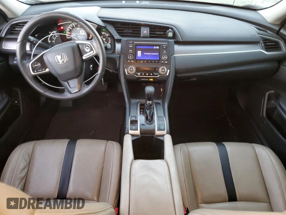 2017 Honda Civic LX with VIN 19XFC2F58HE021715, listed as a Copart auction lot 88125025 with 86,058 mi miles and Salvage Title. Bid and sale history available at DreamBid. Image 8.