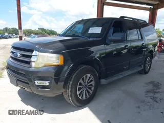 2015 Ford Expedition Max XLT with VIN 1FMJK1HT7FEF33974, listed as a IAAI auction lot 42753155 with 167,145 mi miles and . Bid and sale history available at DreamBid. Image 2.