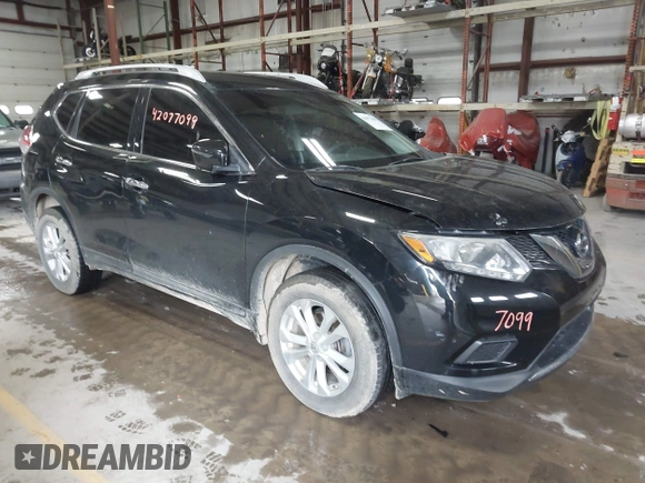 2016 Nissan Rogue SV z VIN JN8AT2MV2GW135957, wystawiony jako IAAI lot #42077099 z przebiegiem 135 081 mil mil oraz . Historia ofert i sprzedaży dostępna na DreamBid. Obrazek 1.