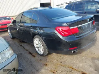 2012 BMW 7 Series 750Li with VIN WBAKB8C54CC964416, listed as a IAAI auction lot 41395753 with 91212 miles. Bid and sale history available at carsss.com. Image 3.