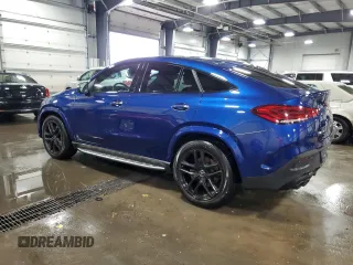 2021 Mercedes-Benz GLE 53 AMG with VIN 4JGFD6BB7MA316555, listed as a Copart auction lot 54922005 with 68,144 mi miles and Salvage title. Bid and sale history available at DreamBid. Image 2.
