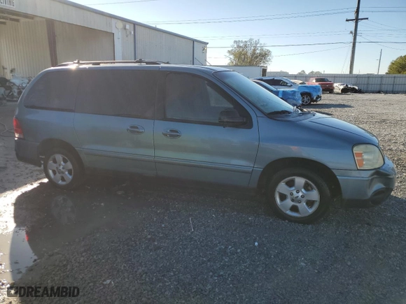 2005 Ford Freestar Wagon SES with VIN 2FMZA57645BA77614, listed as a Copart auction lot 81491774 with NaN miles and Salvage Title. Bid and sale history available at carsss.com. Image 4.