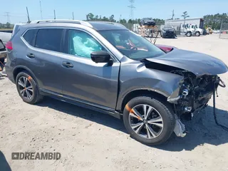 2017 Nissan Rogue SL with VIN 5N1AT2MT0HC884605, listed as a IAAI auction lot 42080330 with 85,736 mi miles and . Bid and sale history available at DreamBid. Image 1.