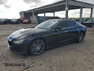 2015 Maserati Ghibli with VIN ZAM57XSA2F1129792, listed as a Copart auction lot 70717393 with 116,851 mi miles. Bid and sale history available at carsss.com. Image 1.
