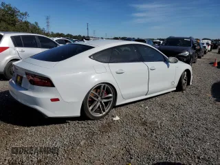 2018 Audi S7 Premium Plus with VIN WAUWFAFC2JN013219, listed as a Copart auction lot 86288064 with Not Provided miles and Salvage Title. Bid and sale history available at carsss.com. Image 3.