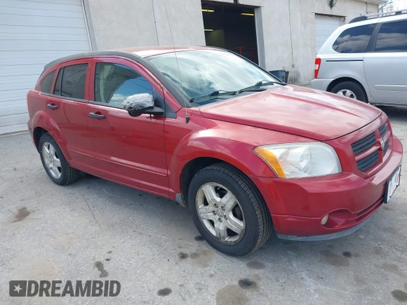 2007 Dodge Caliber SXT with VIN 1B3HB48B07D351411, listed as a IAAI auction lot 41908669 with 152,176 mi miles and . Bid and sale history available at DreamBid. Image 1.
