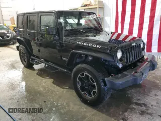 2015 Jeep Wrangler Unlimited Rubicon with VIN 1C4BJWFG3FL653961, listed as a Copart auction lot 47497135 with 97,707 mi miles and Clean title. Bid and sale history available at DreamBid. Image 4.