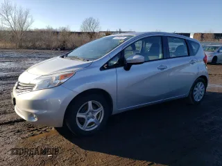 2015 Nissan Note S with VIN 3N1CE2CPXFL408233, listed as a Copart auction lot 44250135 with 142,293 mi miles and Clean Title. Bid and sale history available at DreamBid. Image 1.