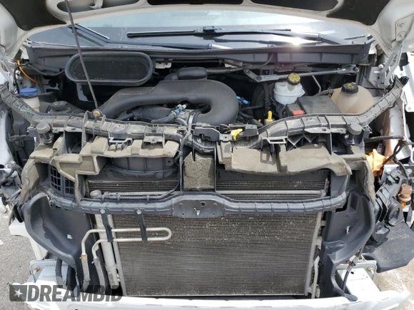 2018 Ford Transit with VIN 1FTYR2YM7JKB11758, listed as a Copart auction lot 56549705 with 104,015 mi miles and Salvage title. Bid and sale history available at DreamBid. Image 11.