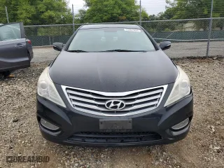 2013 Hyundai Azera with VIN KMHFG4JG5DA218746, listed as a Copart auction lot 72561934 with 75,663 mi miles and Salvage Title. Bid and sale history available at carsss.com. Image 5.