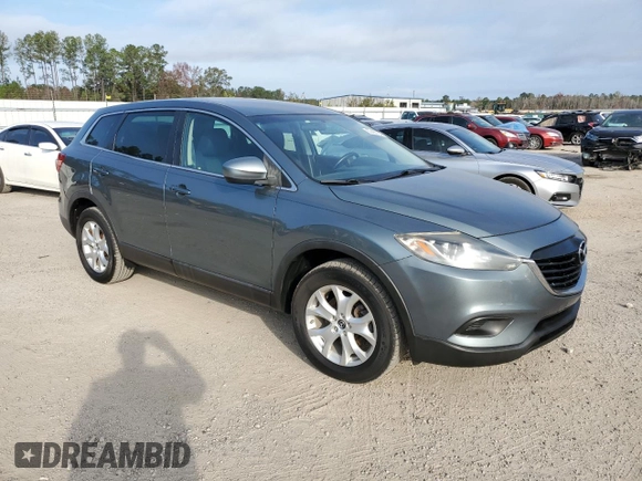 2013 Mazda CX-9 Sport with VIN JM3TB2BA3D0424312, listed as a Copart auction lot 82490184 with 127,092 mi miles and Clean Title. Bid and sale history available at carsss.com. Image 4.