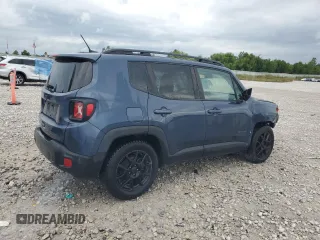 2020 Jeep Renegade Altitude with VIN ZACNJAB17LPL39025, listed as a Copart auction lot 65743864 with 103,172 mi miles and Non repairable. Bid and sale history available at DreamBid. Image 3.