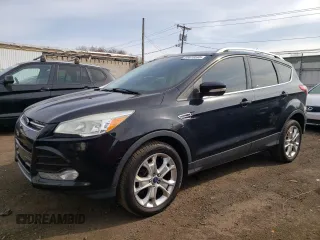 2016 Ford Escape Titanium with VIN 1FMCU9J9XGUC83279, listed as a Copart auction lot 53873545 with 155,347 mi miles and Clean Title. Bid and sale history available at carsss.com. Image 1.