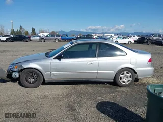 1999 Honda Civic EX with VIN 1HGEJ8242XL025414, listed as a IAAI auction lot 41736378 with 206,342 mi miles. Bid and sale history available at carsss.com. Image 14.