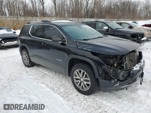 2019 GMC Acadia SLE with VIN 1GKKNSLA5KZ280852, listed as a Copart auction lot 44941065 with 107,208 mi miles and Clean Title. Bid and sale history available at DreamBid. Image 4.