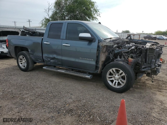 2014 Chevrolet Silverado 1500 LT with VIN 1GCRCREH9EZ312516, listed as a Copart auction lot 53658005 with 0 mi miles and Salvage Title. Bid and sale history available at carsss.com. Image 4.
