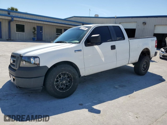 2007 Ford F-150 STX with VIN 1FTRX14WX7FA32209, listed as a Copart auction lot 50721205 with 183,712 mi miles and Salvage Title. Bid and sale history available at carsss.com. Image 1.