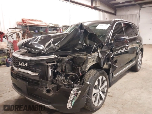 2022 Kia Telluride S with VIN 5XYP6DHC8NG281257, listed as a IAAI auction lot 41861781 with 43,905 mi miles and . Bid and sale history available at DreamBid. Image 17.