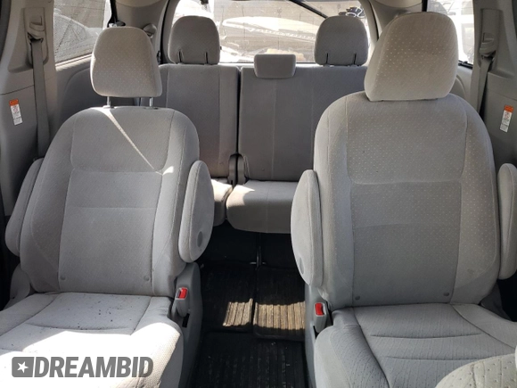 2017 Toyota Sienna LE with VIN 5TDJZ3DC1HS158937, listed as a Copart auction lot 70856204 with 110,572 mi miles and Salvage title. Bid and sale history available at DreamBid. Image 10.