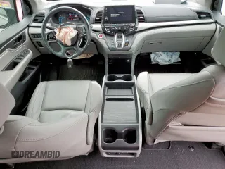 2019 Honda Odyssey EX-L with VIN 5FNRL6H74KB069409, listed as a Copart auction lot 55493135 with 38,451 mi miles and Salvage Title. Bid and sale history available at carsss.com. Image 8.
