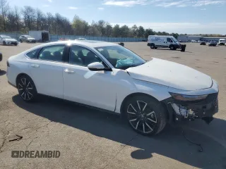2023 Honda Accord Touring with VIN 1HGCY2F86PA068596, listed as a Copart auction lot 55878945 with 9,382 mi miles and Salvage title. Bid and sale history available at DreamBid. Image 4.