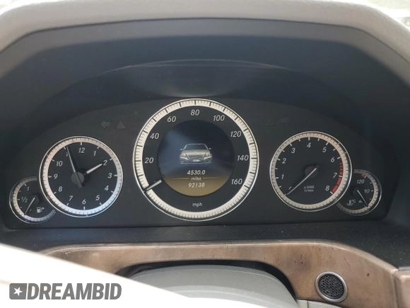 2012 Mercedes-Benz E 350 Luxury with VIN WDDHF8JB2CA574166, listed as a Copart auction lot 56751195 with 92,138 mi miles and Salvage title. Bid and sale history available at DreamBid. Image 9.