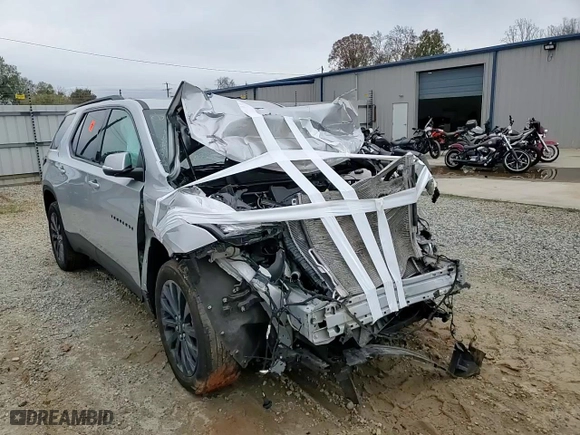 2022 Chevrolet Traverse RS with VIN 1GNEVJKWXNJ123375, listed as a Copart auction lot 80450954 with 0 mi miles and Salvage Title. Bid and sale history available at carsss.com. Image 12.