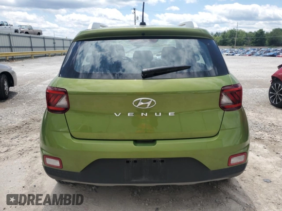 2024 Hyundai Venue Limited with VIN KMHRC8A30RU336724, listed as a Copart auction lot 57393955 with 19,073 mi miles and Salvage title. Bid and sale history available at DreamBid. Image 6.