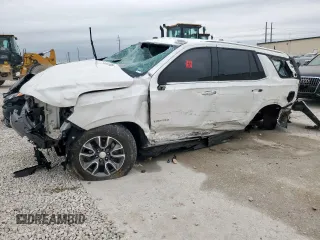 2022 Chevrolet Tahoe LT z VIN 1GNSCNKD8NR351987, wystawiony jako Copart lot #51801305 z przebiegiem Nie podano mil oraz Nie do naprawy • Non repairable. Historia ofert i sprzedaży dostępna na DreamBid. Obrazek 1.