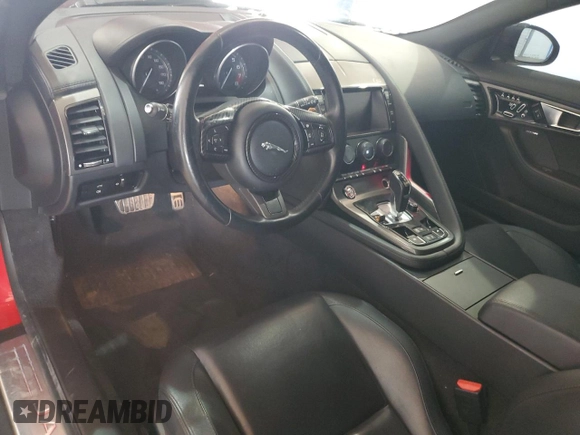 2014 Jaguar F-Type S with VIN SAJWA6FC6E8K04436, listed as a Copart auction lot 55613915 with 96,888 mi miles and Clean Title. Bid and sale history available at DreamBid. Image 8.
