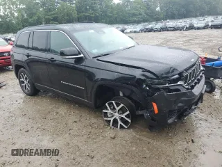 2024 Jeep Grand Cherokee Limited z VIN 1C4RJHBG4RC260670, wystawiony jako Copart lot #64094415 z przebiegiem 7 006 mil mil oraz Szkoda całkowita • Salvage title. Historia ofert i sprzedaży dostępna na DreamBid. Obrazek 4.